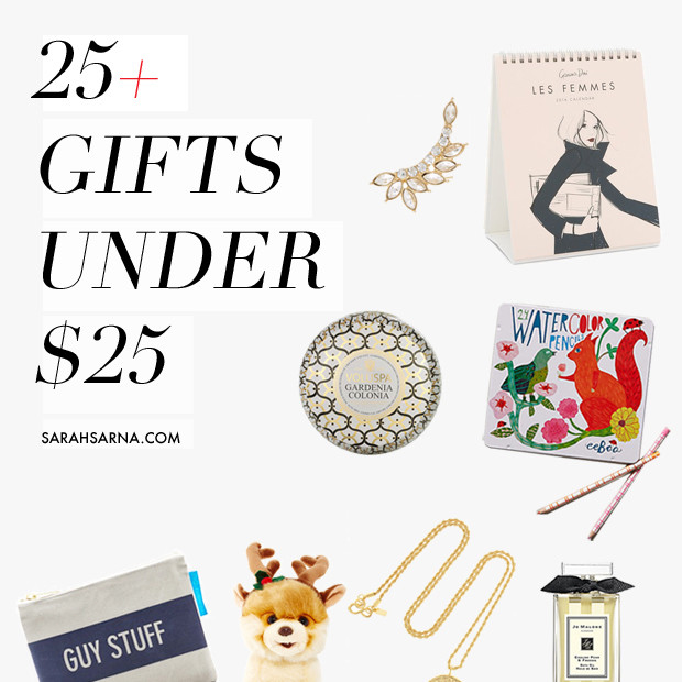 Holiday Gift Ideas Under $25
 25 Christmas Gift Ideas Under $25