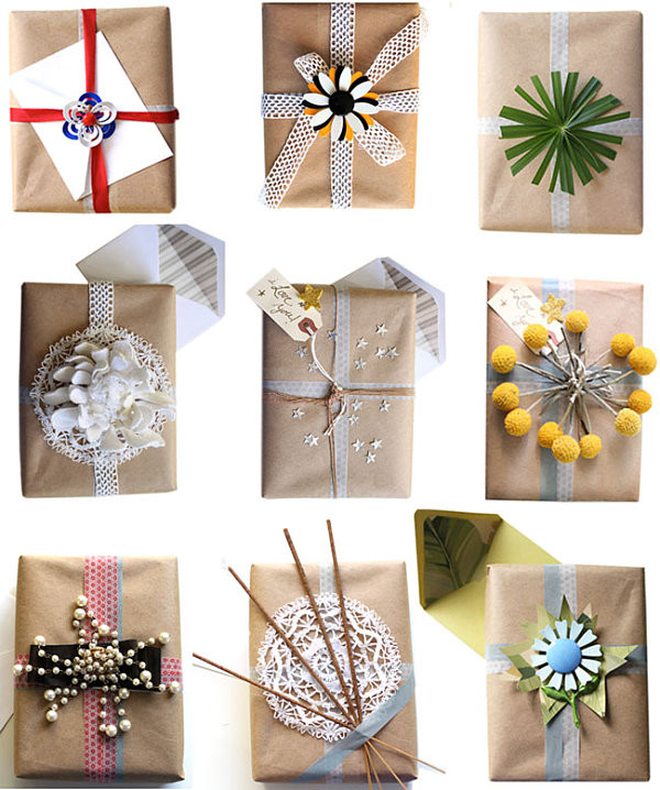 Holiday Gift Wrapping Ideas
 Stylish Holiday Gift Wrap Ideas