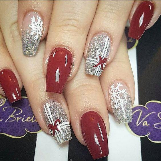 Holiday Nail Ideas 2020
 55 Popular Ideas of Christmas Nails Designs To Try in