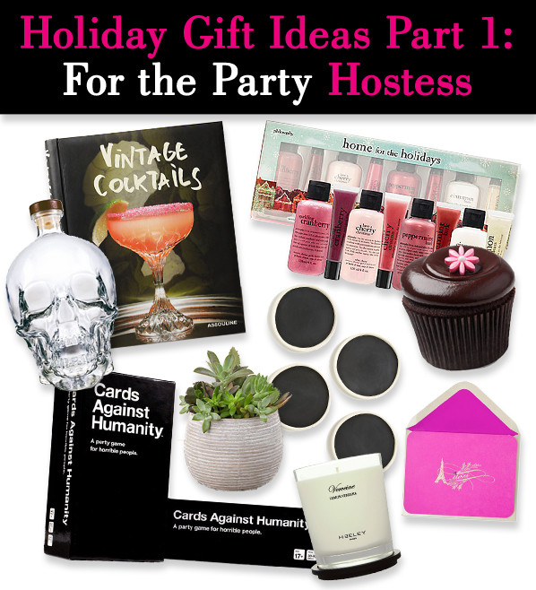 Holiday Party Host Gift Ideas
 Holiday Gift Ideas Part 1 For the Party Hostess