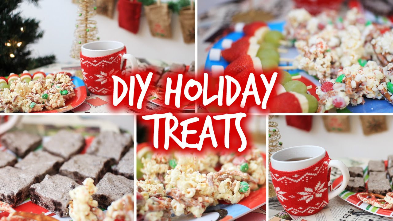 Holiday Party Snack Ideas
 Easy DIY Holiday Party Snacks & Christmas Treats