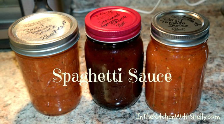 Home Canning Spaghetti Sauce Recipes
 Shakin & Bakin Foo Blog Home Canning Delicious