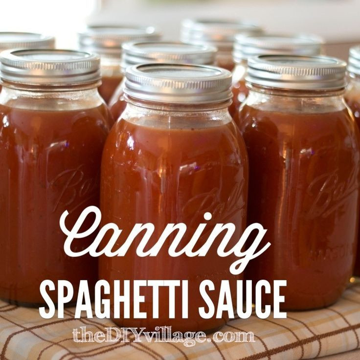 Home Canning Spaghetti Sauce Recipes
 Canning Spaghetti Sauce Home Preserving