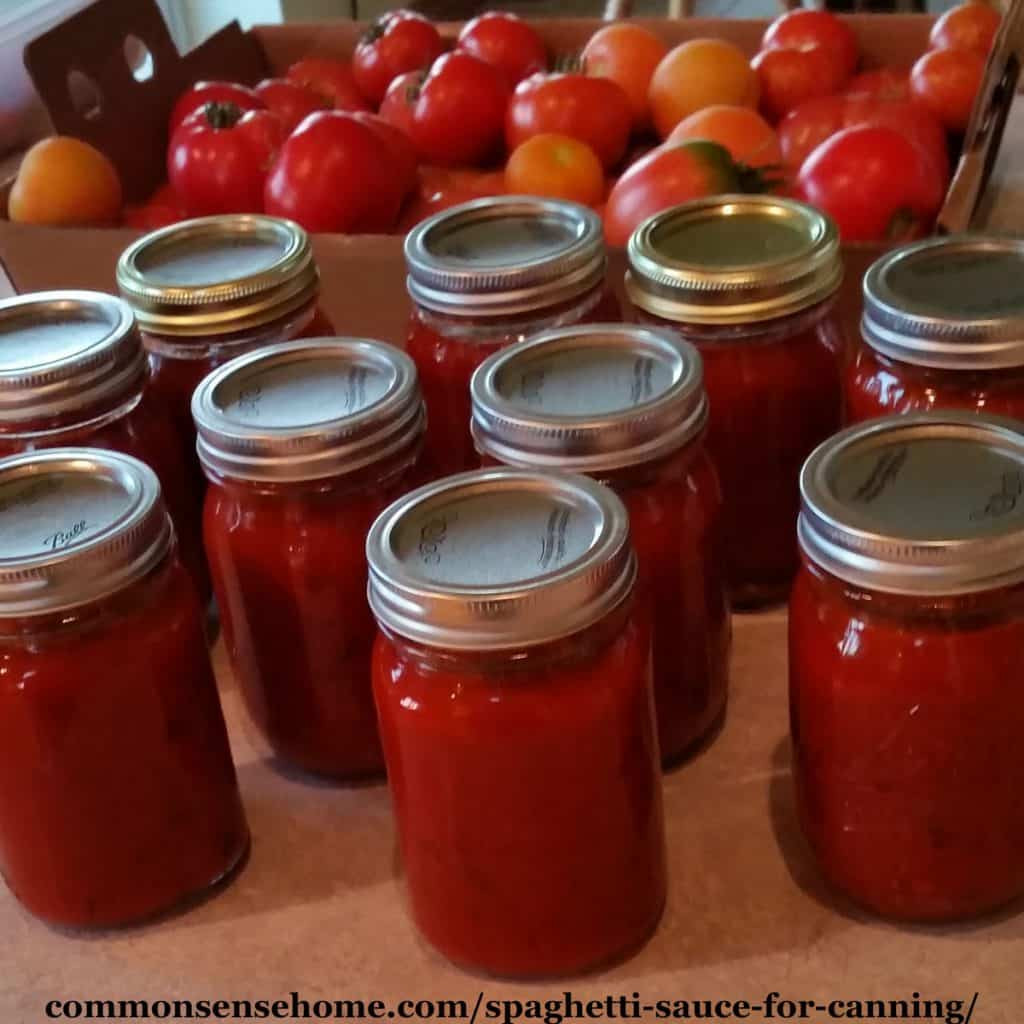 Home Canning Spaghetti Sauce Recipes
 Spaghetti Sauce for Canning Made with Fresh or Frozen