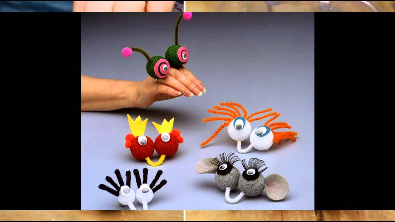 Home Crafting For Kids
 Easy crafts for kids to make at home