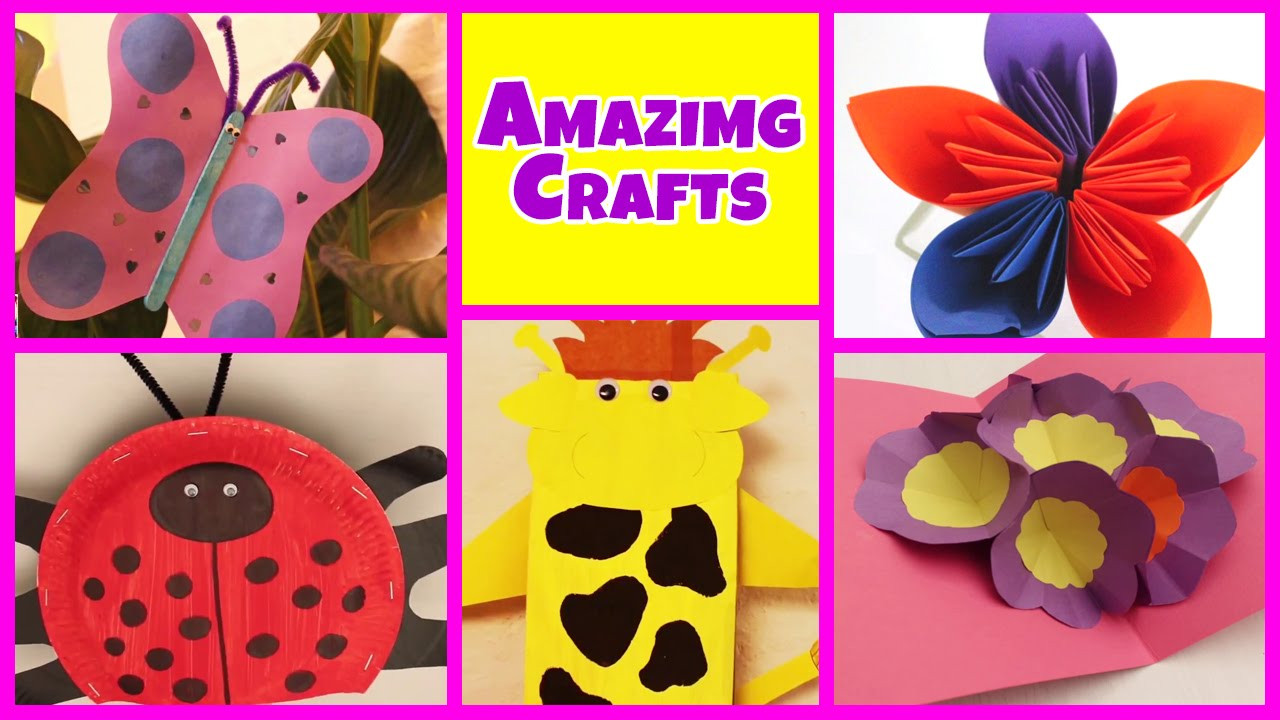 Home Crafting For Kids
 Amazing Arts and Crafts Collection