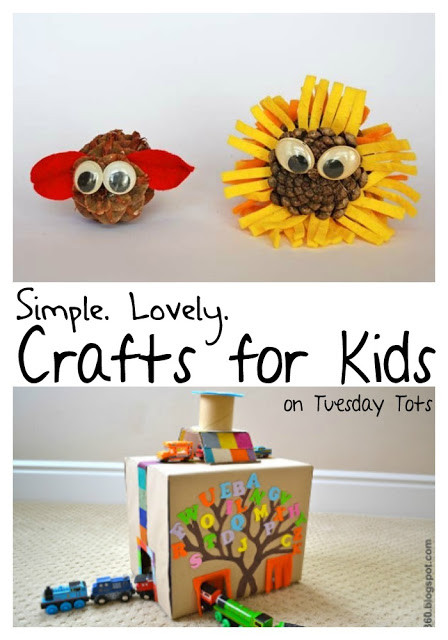 Home Crafting For Kids
 Learn with Play at Home Easy Crafts for Kids