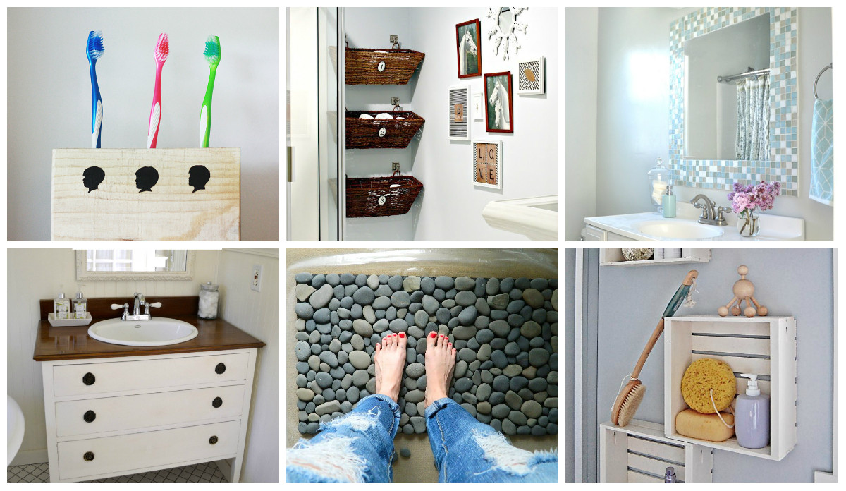 Home Decor Ideas Bathroom
 18 Cheap and Easy DIY Bathroom Ideas Anyone Can Do Style