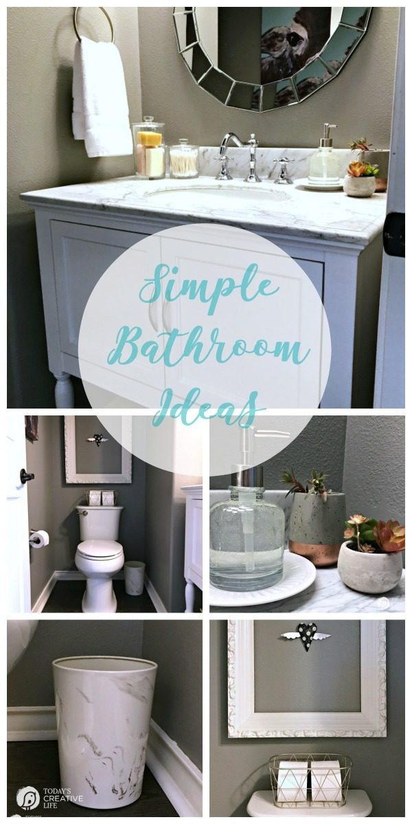 Home Decor Ideas Bathroom
 Bathroom Decorating Ideas Simple Accessories