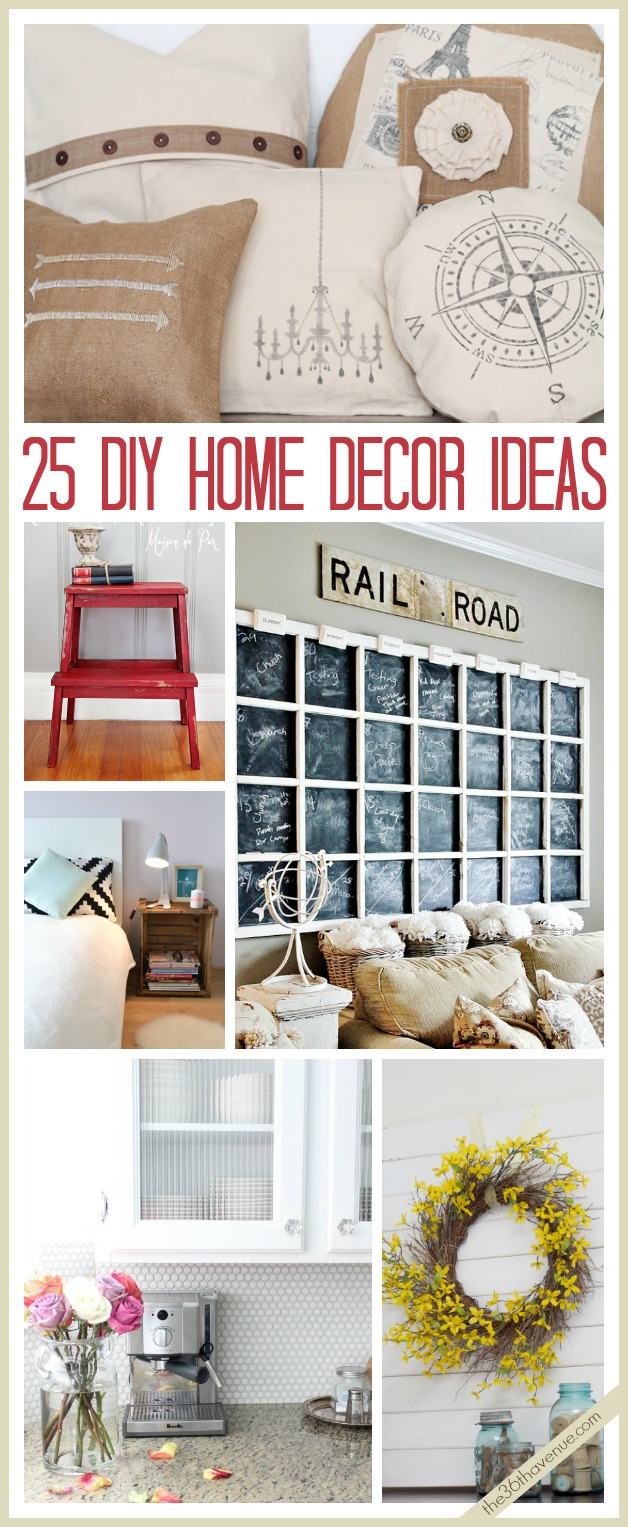Home Decor Ideas DIY
 The 36th AVENUE 25 DIY Home Decor Ideas