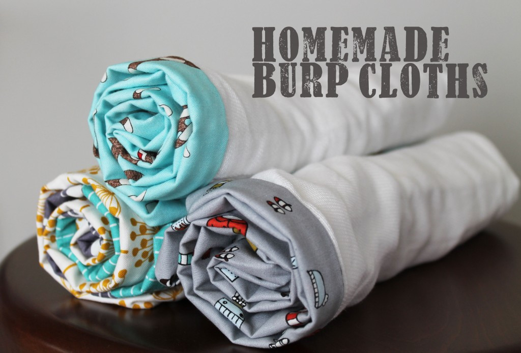 Home Made Baby Gifts
 Homemade Burp Cloths A Tutorial for a Practical Homemade