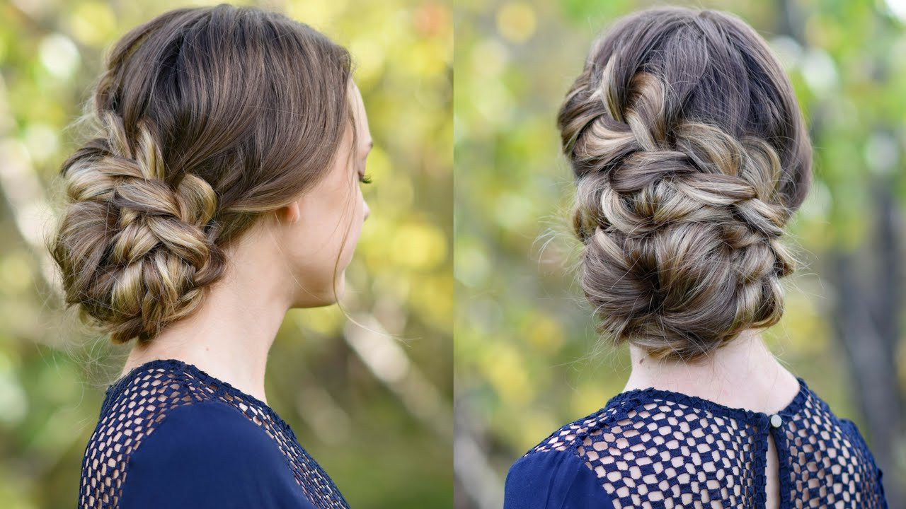 Homecoming Updo Hairstyles
 French Braid Updo Home ing Hairstyle