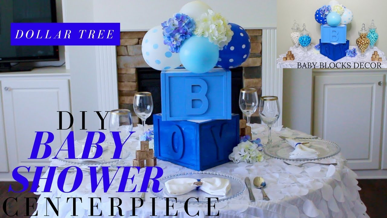 Homemade Baby Shower Decoration Ideas For Boys
 Dollar Tree DIY Baby Shower Decor