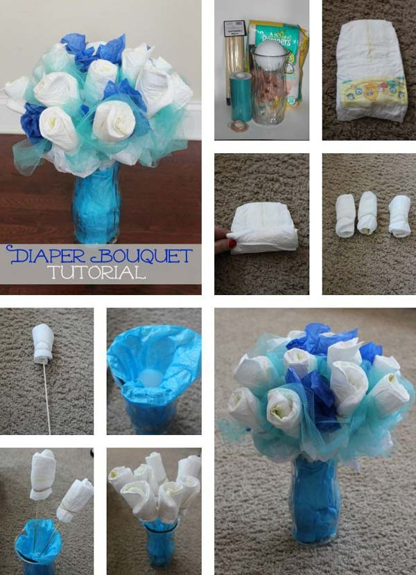 Homemade Baby Shower Decoration Ideas For Boys
 22 Cute & Low Cost DIY Decorating Ideas for Baby Shower Party