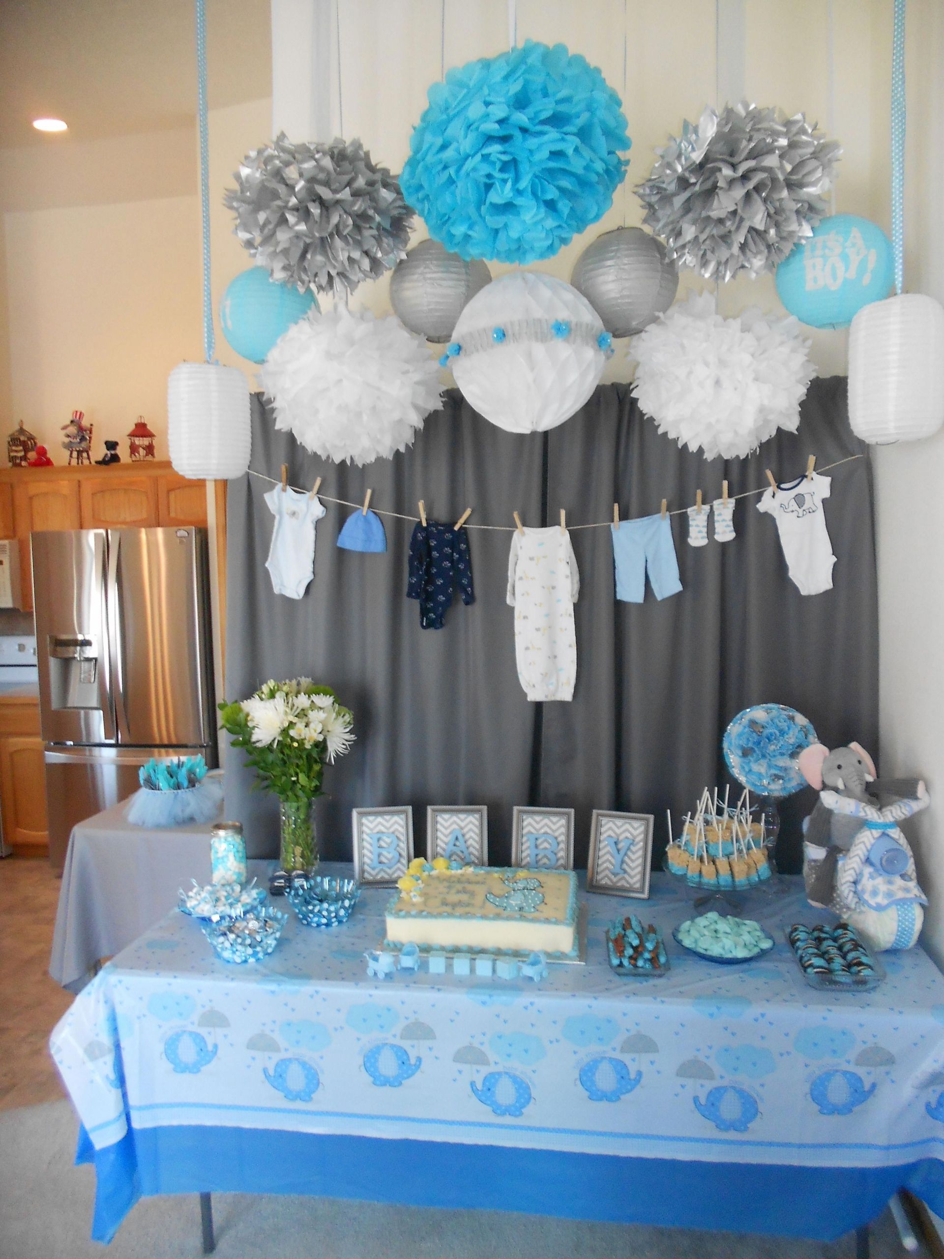 Homemade Baby Shower Decoration Ideas For Boys
 Boy Baby Shower babyshowerinvitations