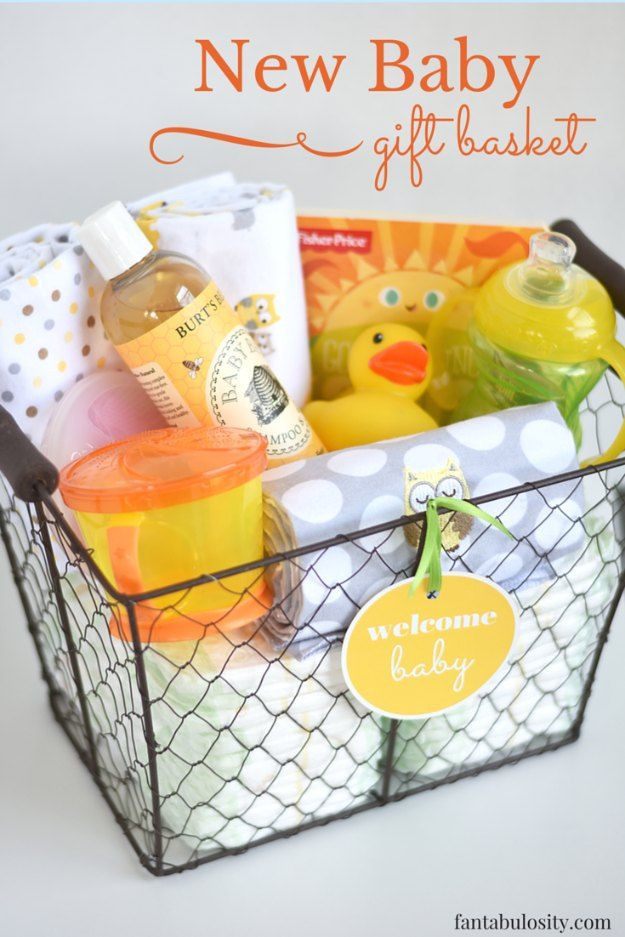 Homemade Baby Shower Gift Basket Ideas
 42 Fabulous DIY Baby Shower Gifts