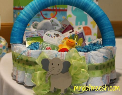 Homemade Baby Shower Gift Basket Ideas
 Make a DIY Diaper Cake Basket for a Mom To Be