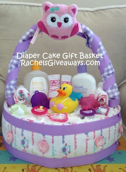 Homemade Baby Shower Gift Basket Ideas
 Baby Shower Gift Ideas My DIY Diaper Cake Gift Basket