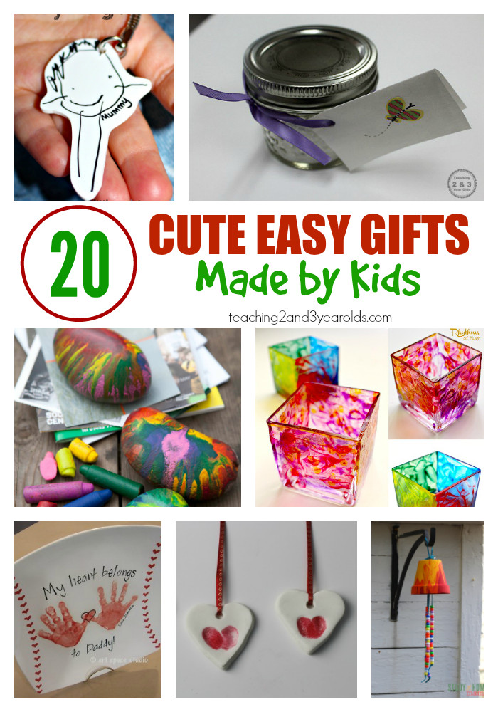 Homemade Christmas Gifts For Children
 20 Easy Kid Made Christmas Gifts