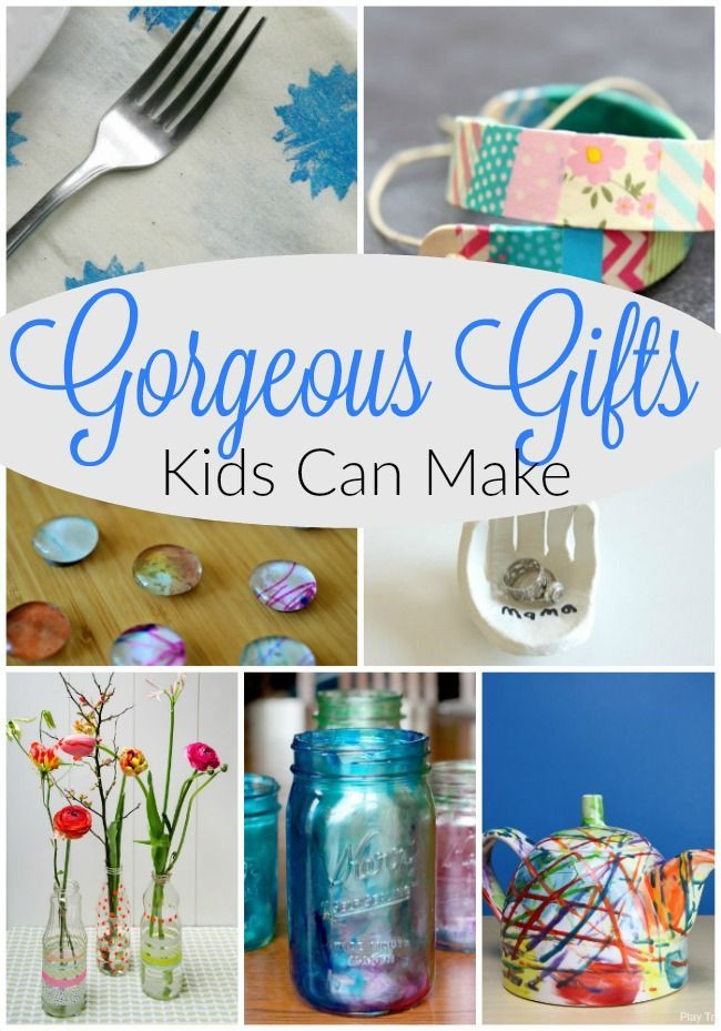 Homemade Christmas Gifts For Children
 45 Gorgeous Gifts Kids Can Make