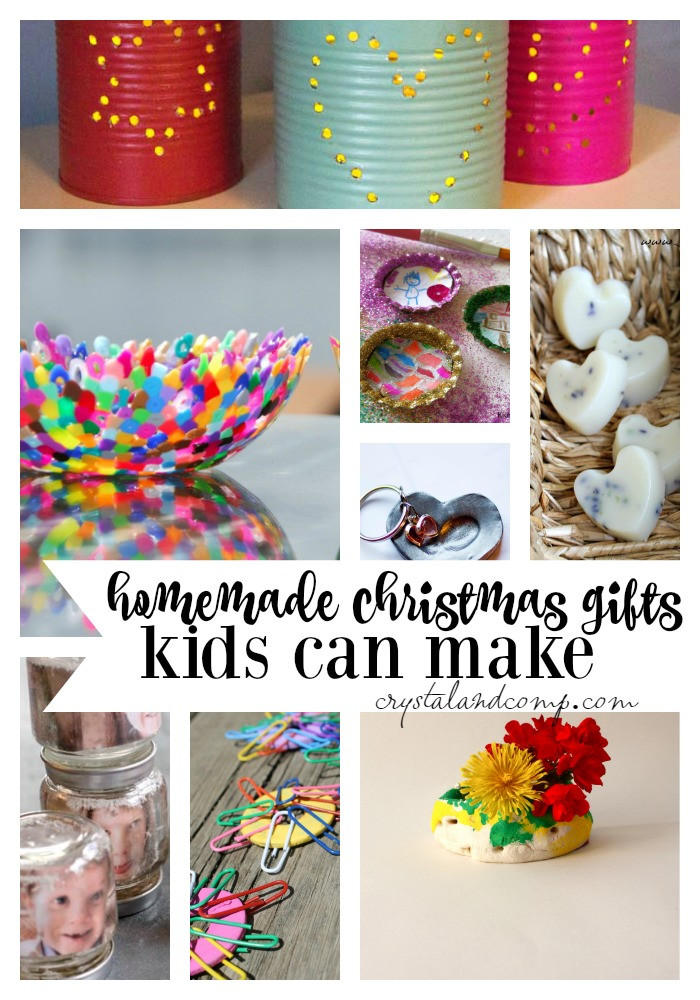 Homemade Christmas Gifts For Children
 25 Homemade Christmas Gifts Kids Can Make