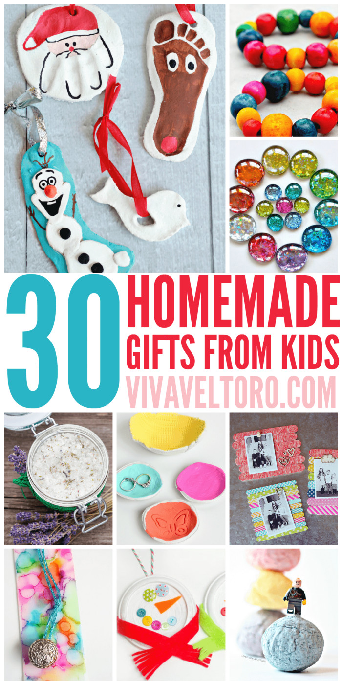 Homemade Christmas Gifts For Children
 30 Homemade Gifts from Kids Viva Veltoro