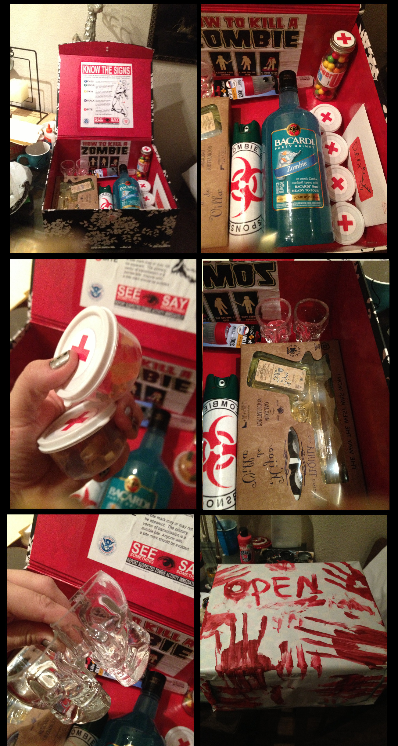 Homemade Gift Ideas For Boyfriend For Valentines Day
 Zombie Valentines day present diy to my boyfriend by