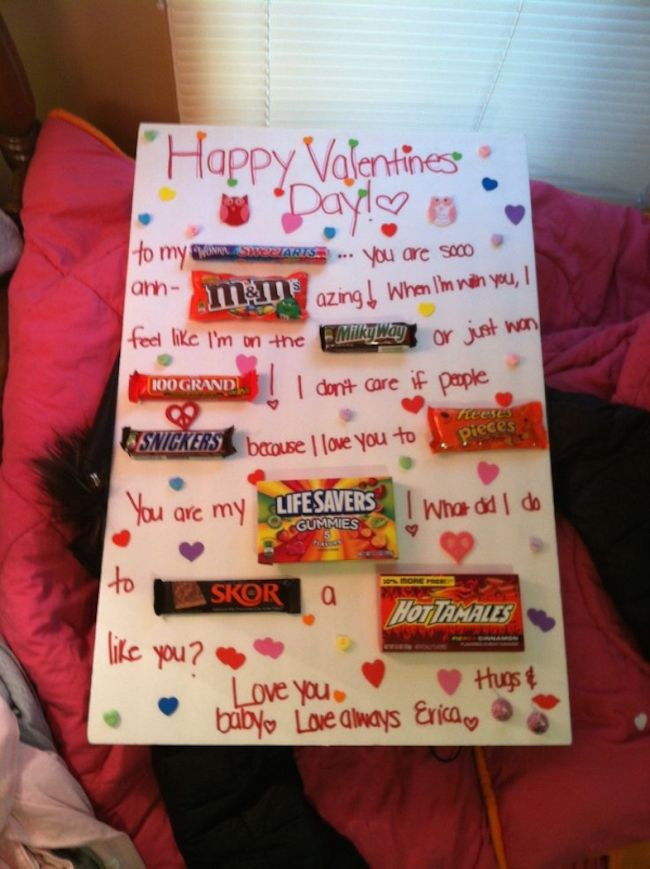 Homemade Gift Ideas For Boyfriend For Valentines Day
 20 Valentines Day Ideas for him