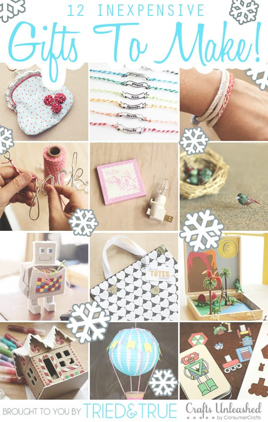 Homemade Gift Ideas For Girls
 A Crafty Shopping Spree for You Tried & True Creative