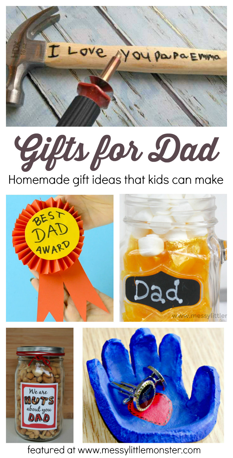 Homemade Gifts For Dad From Kids
 Gifts For Dad From Kids Homemade Gift Ideas That Kids