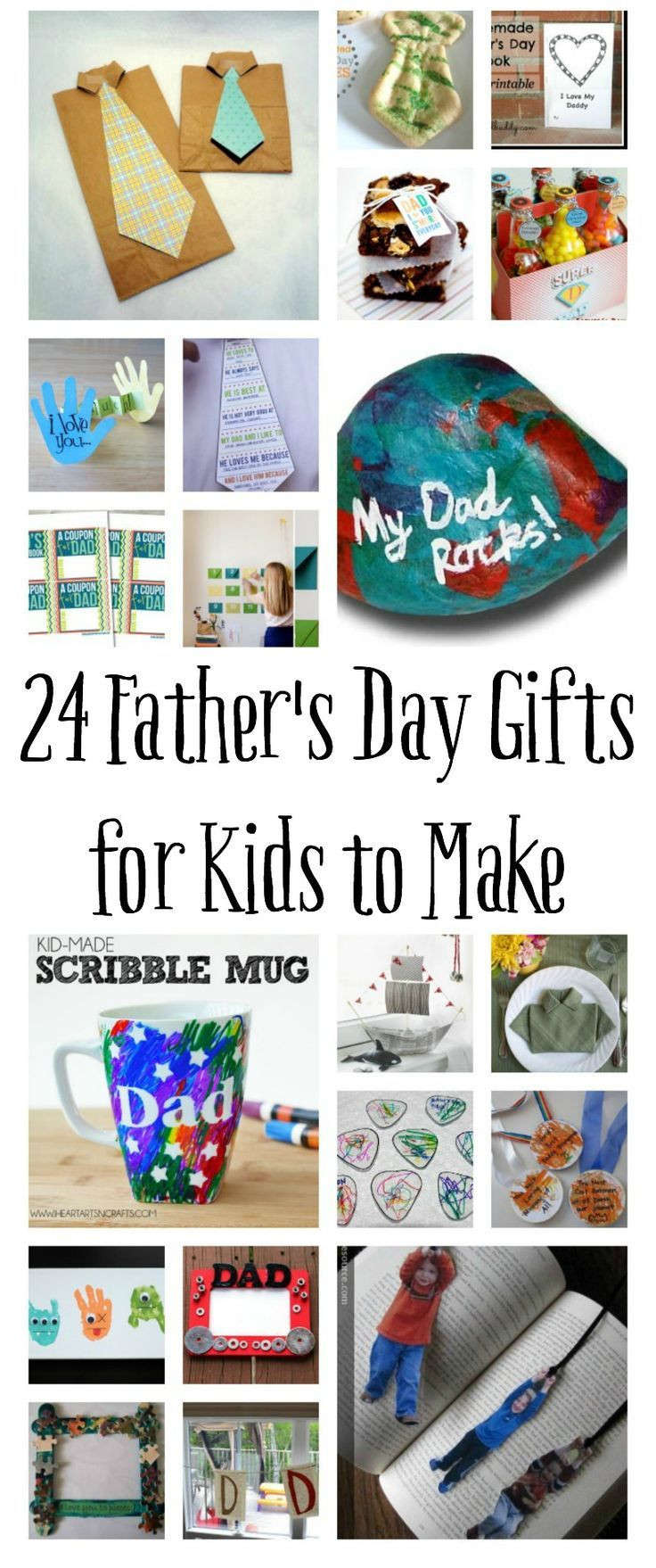Homemade Gifts For Dad From Kids
 100 Homemade Father s Day Gifts for Kids to Make