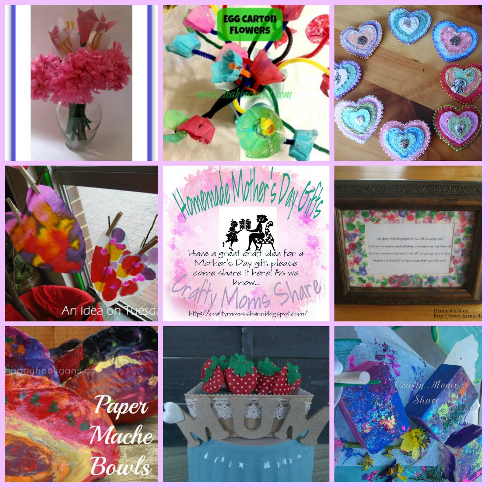 Homemade Mother Day Gift Ideas
 Crafty Moms Homemade Mother s Day Gift Ideas