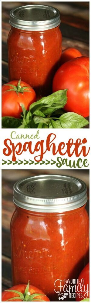 Homemade Spaghetti Sauce With Fresh Tomatoes For Canning
 Canned Spaghetti Sauce is FAR better than anything you can