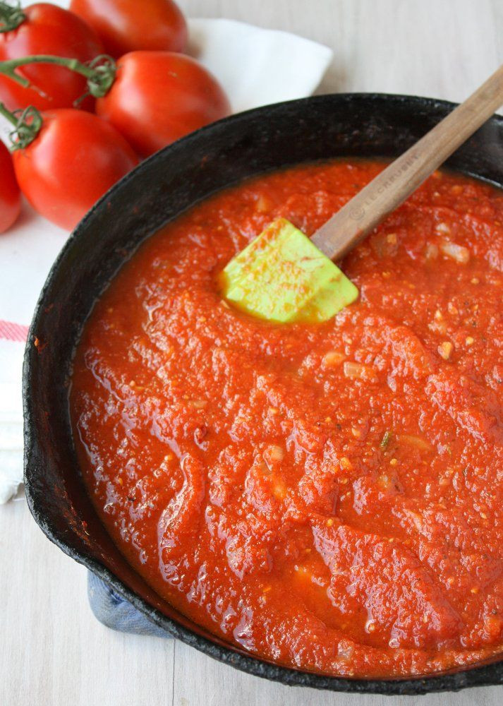 Homemade Spaghetti Sauce With Fresh Tomatoes For Canning
 Stove top Roma tomato sauce fresh tomatoes