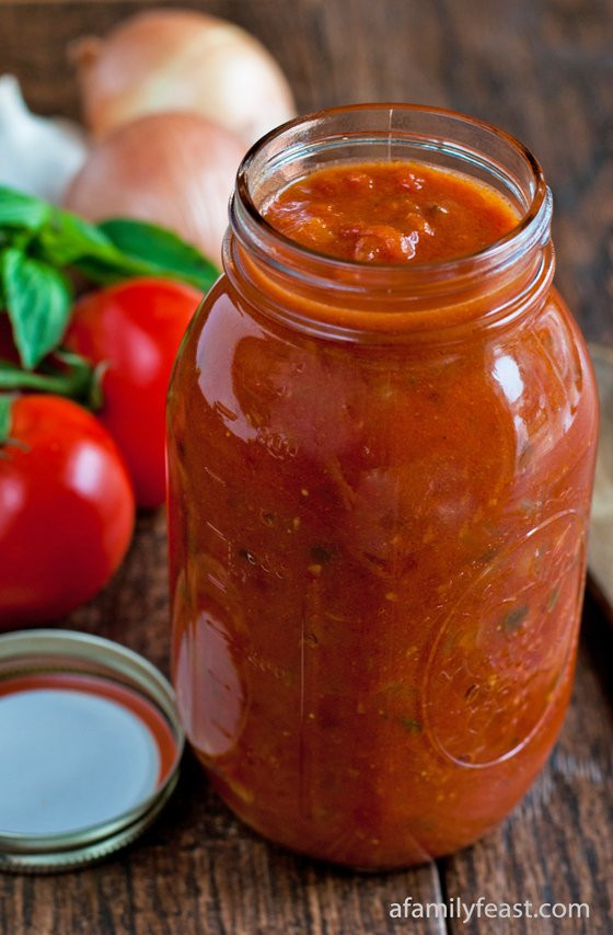 Homemade Spaghetti Sauce With Fresh Tomatoes For Canning
 Italian Tomato Sauce A Family Feast