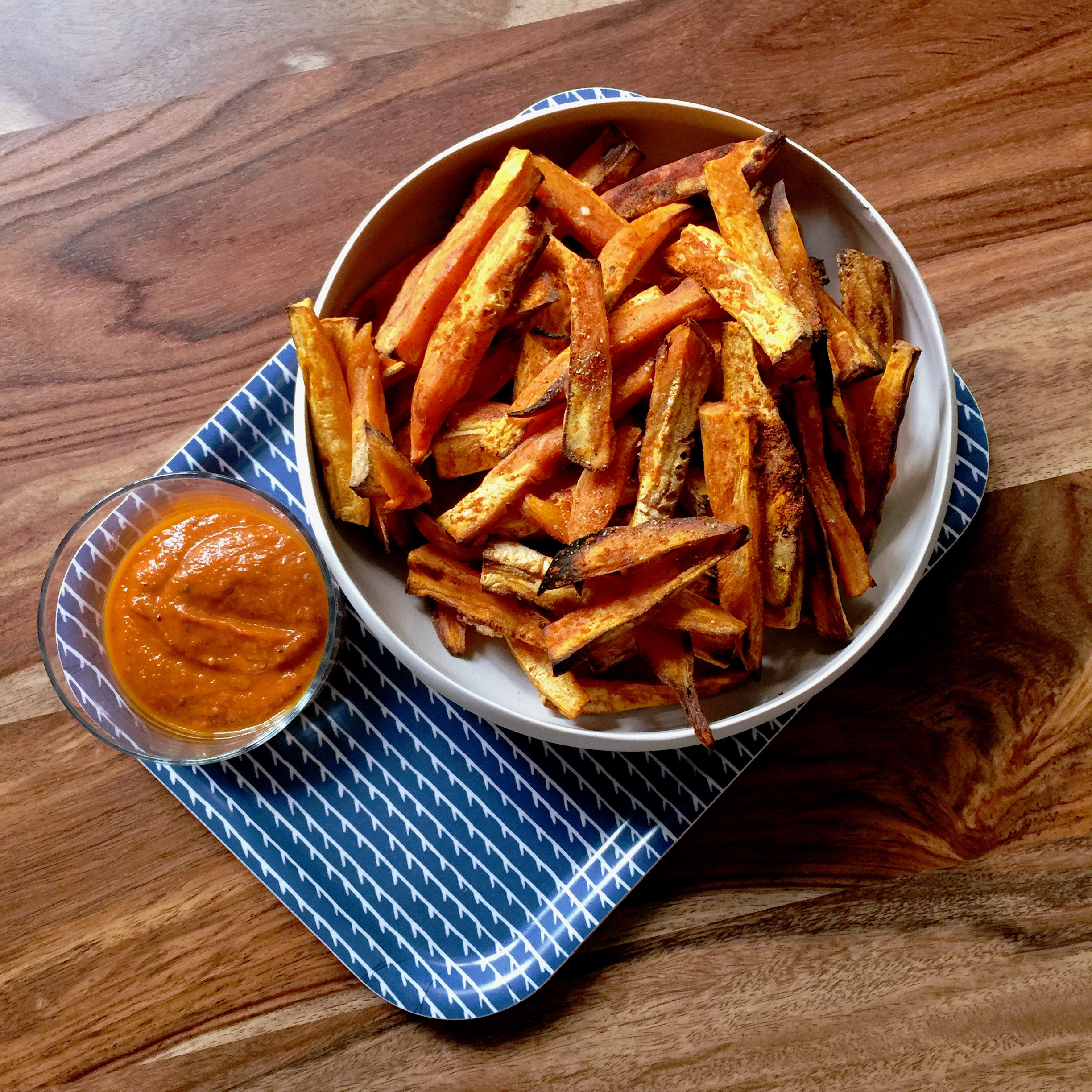 Homemade Sweet Potato Fries
 Sweet Potato Fries with Homemade Ketchup • 30 Pepper Street