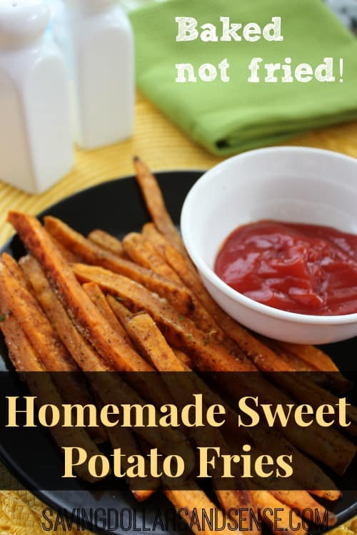 Homemade Sweet Potato Fries
 Sweet Potato Fries Recipe Saving Dollars & Sense