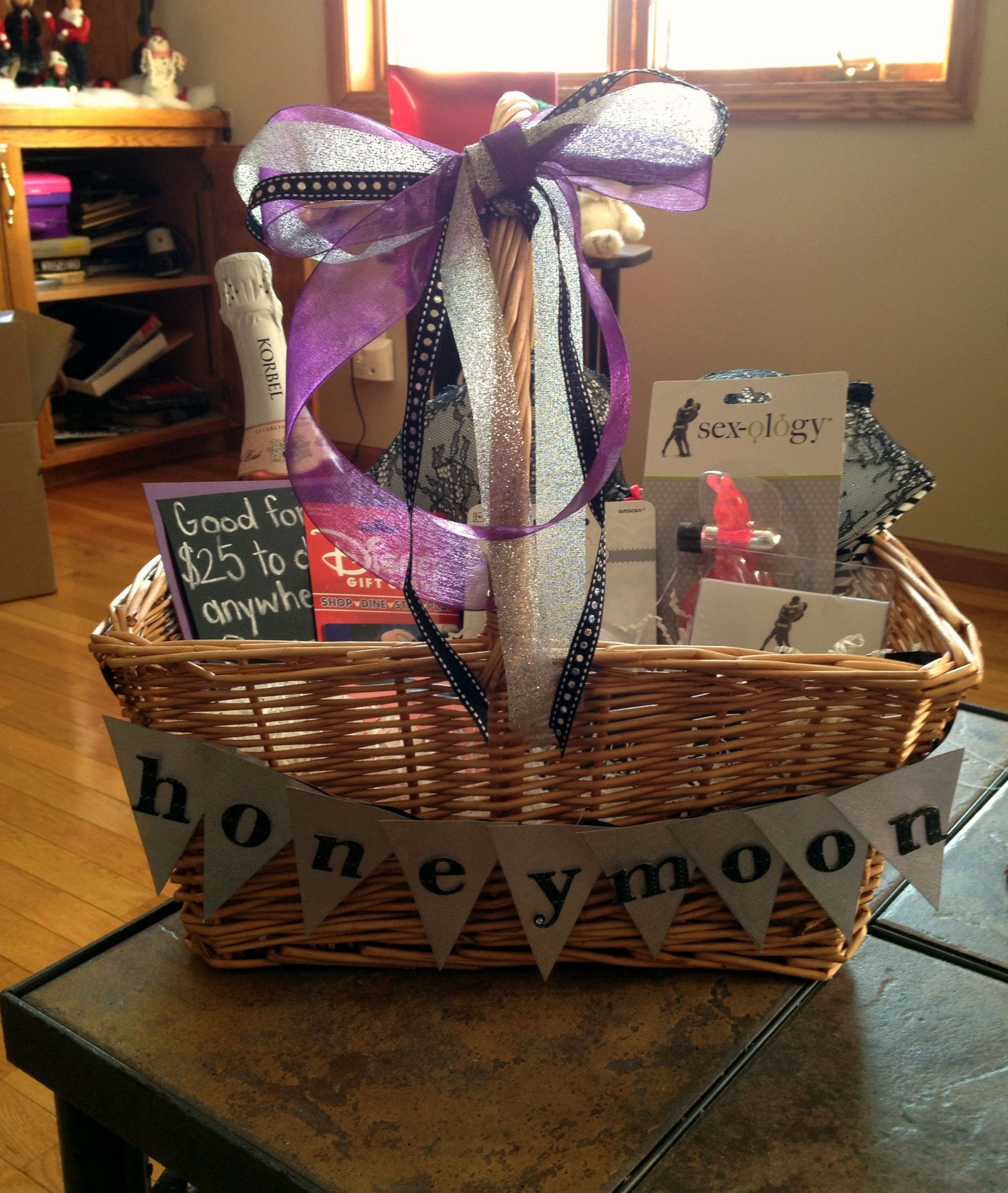 Homemade Wedding Gift Basket Ideas
 DIY Honeymoon Gift Basket