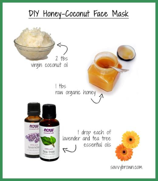 Honey Face Mask DIY
 Moisturizing DIY Honey Coconut Face Mask Paperblog