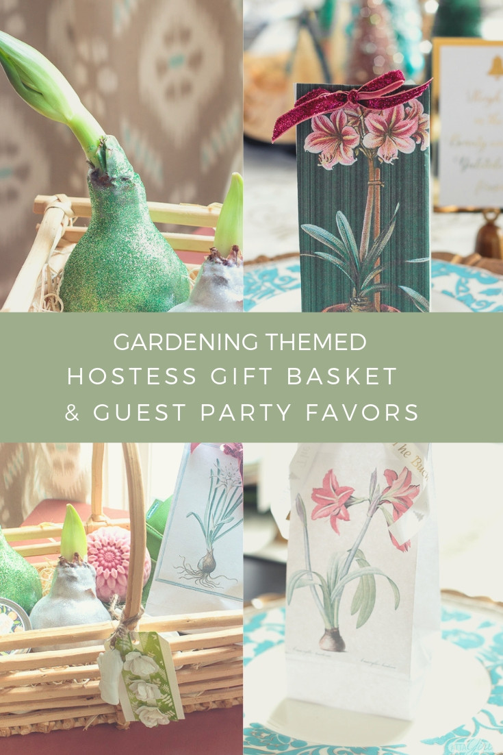 Hostess Gift Ideas For Holiday Party
 Christmas Party Favors & Hostess Gifts with a Garden Theme