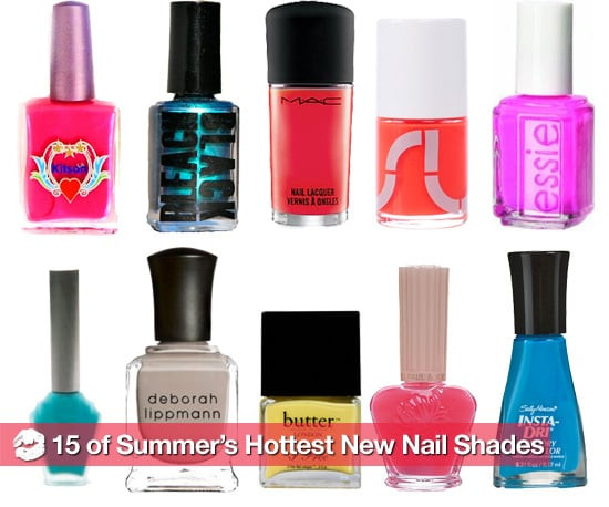 Hot New Nail Colors
 The Best Nail Polish Colors For Summer 2010