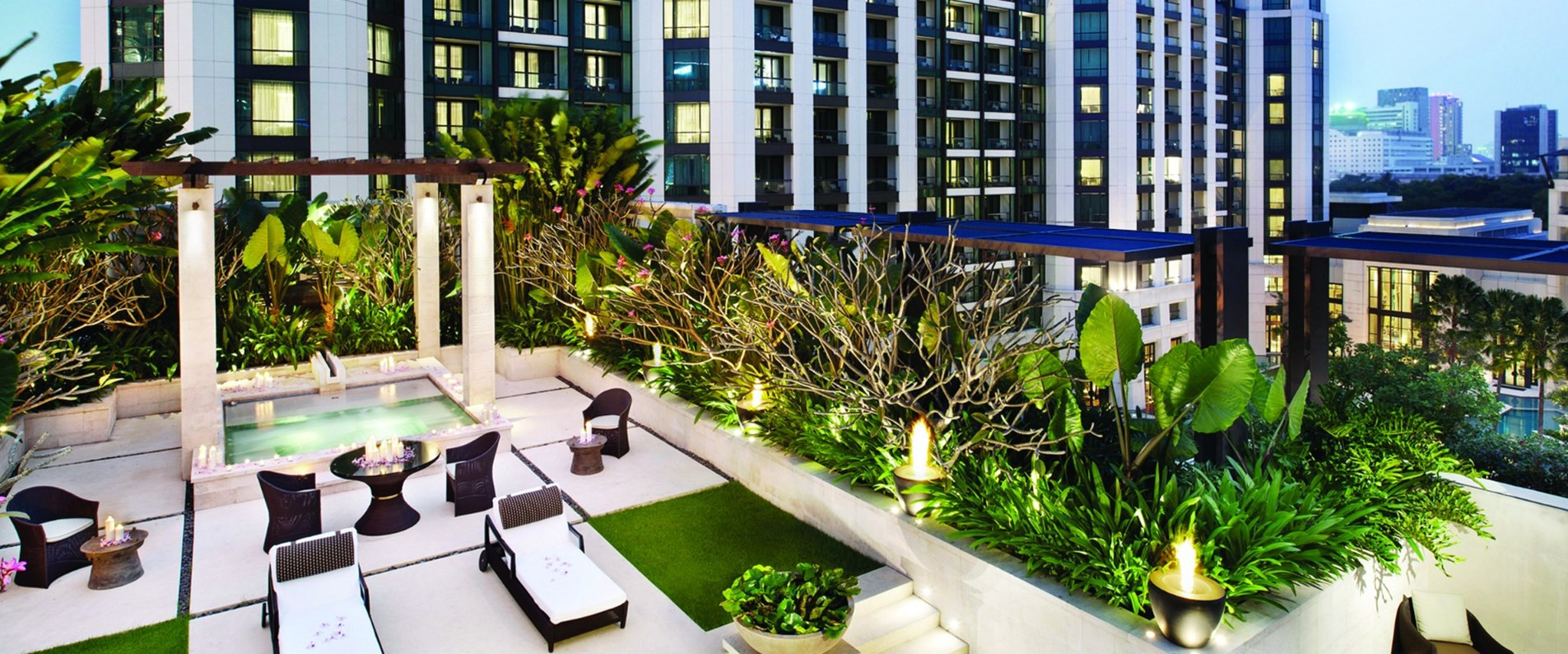 Hotel Terrace Landscape
 Terrace Suite with Jacuzzi & Private Deck