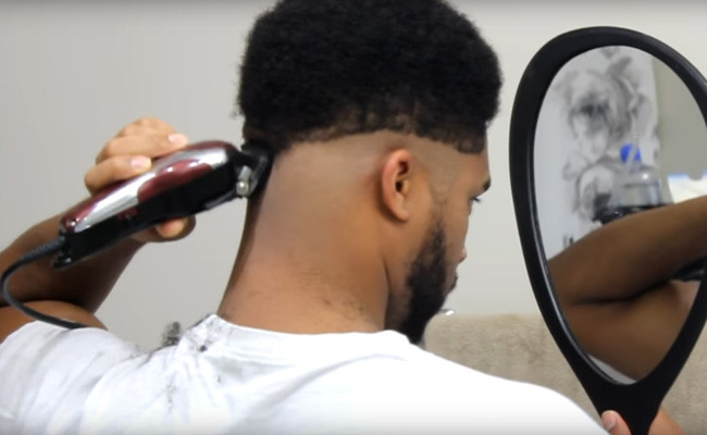 How To Cut Black Hair
 How to Cut Your Own Hair for Black Men Think Africa Beauty
