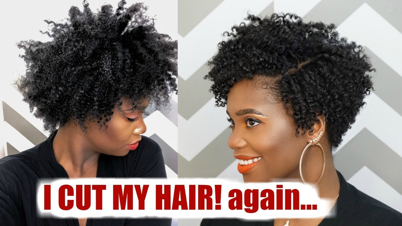 How To Cut Black Hair
 How to cut Natural Hair into a Tapered Cut [Video] Black