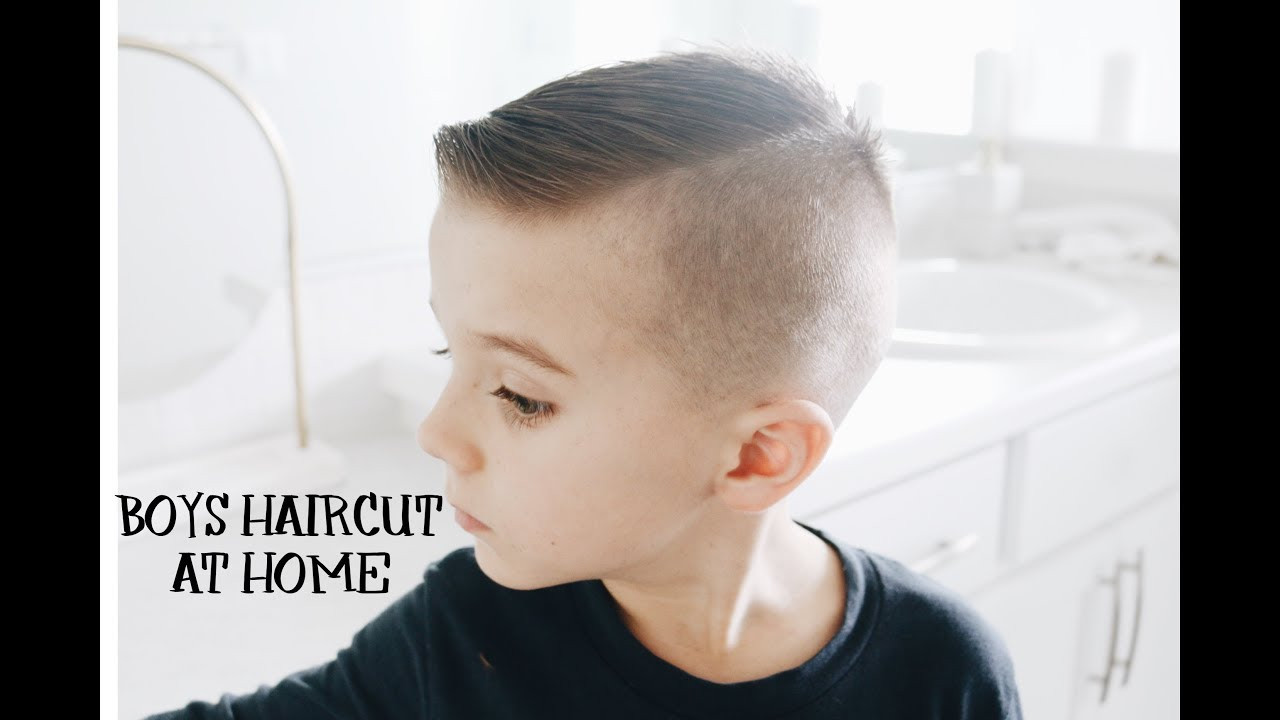 How To Cut Boy Hair
 HOW TO CUT BOYS HAIR AT HOME HAIRCUT TUTORIAL