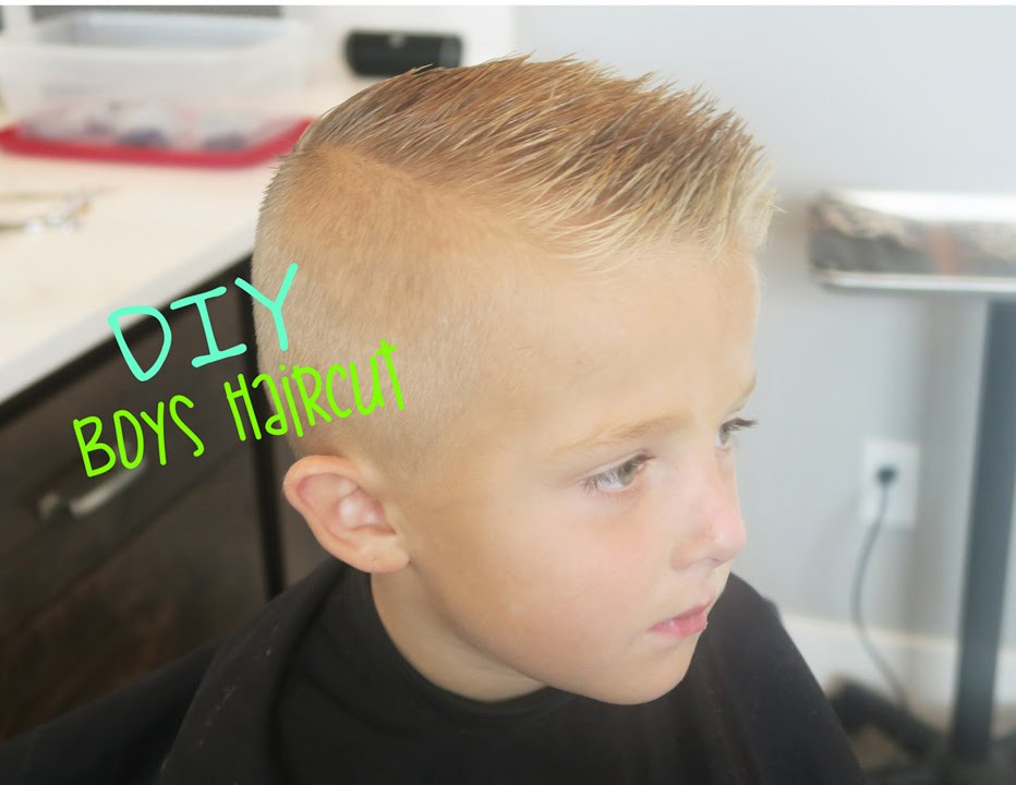 How To Cut Boy Hair
 DIY BOYS HAIRCUT