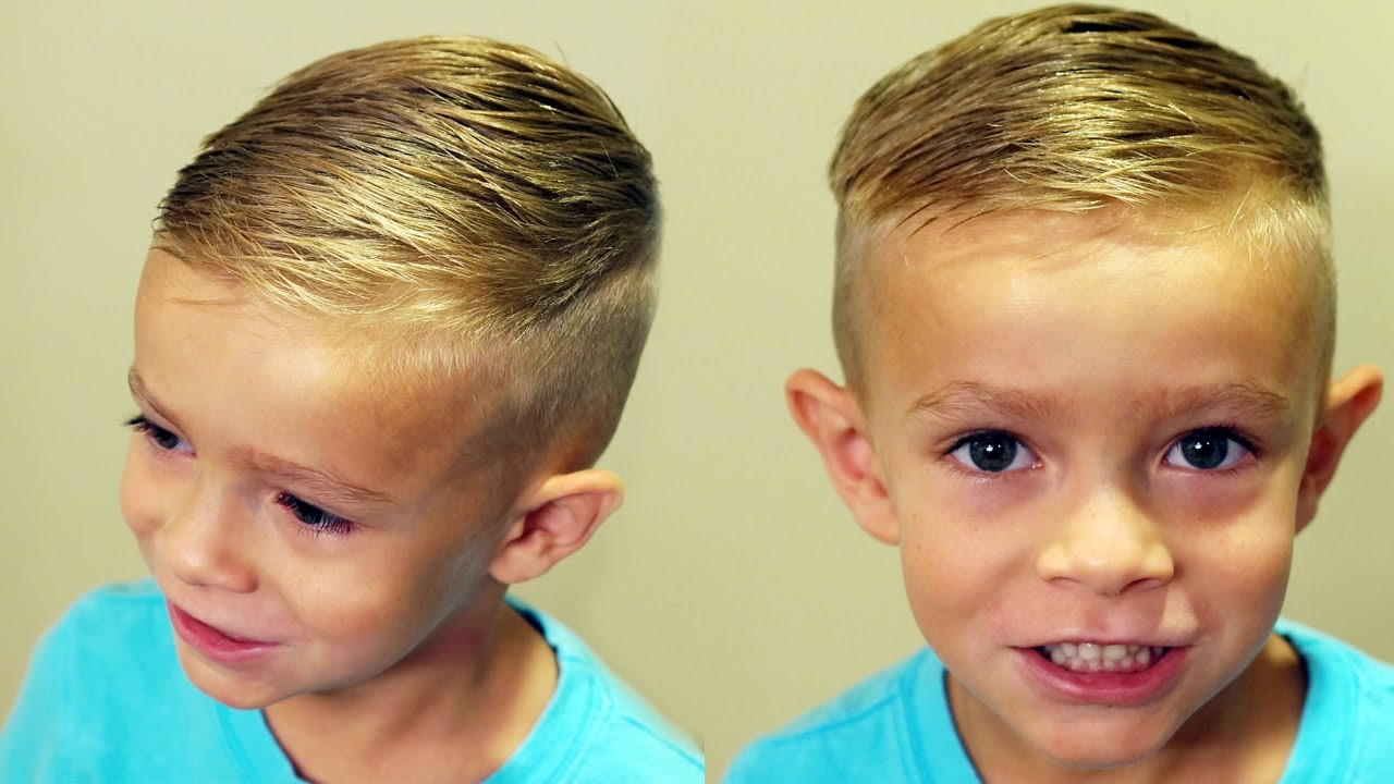 How To Cut Boy Hair
 HOW TO CUT BOYS HAIR Trendy boys haircut tutorial