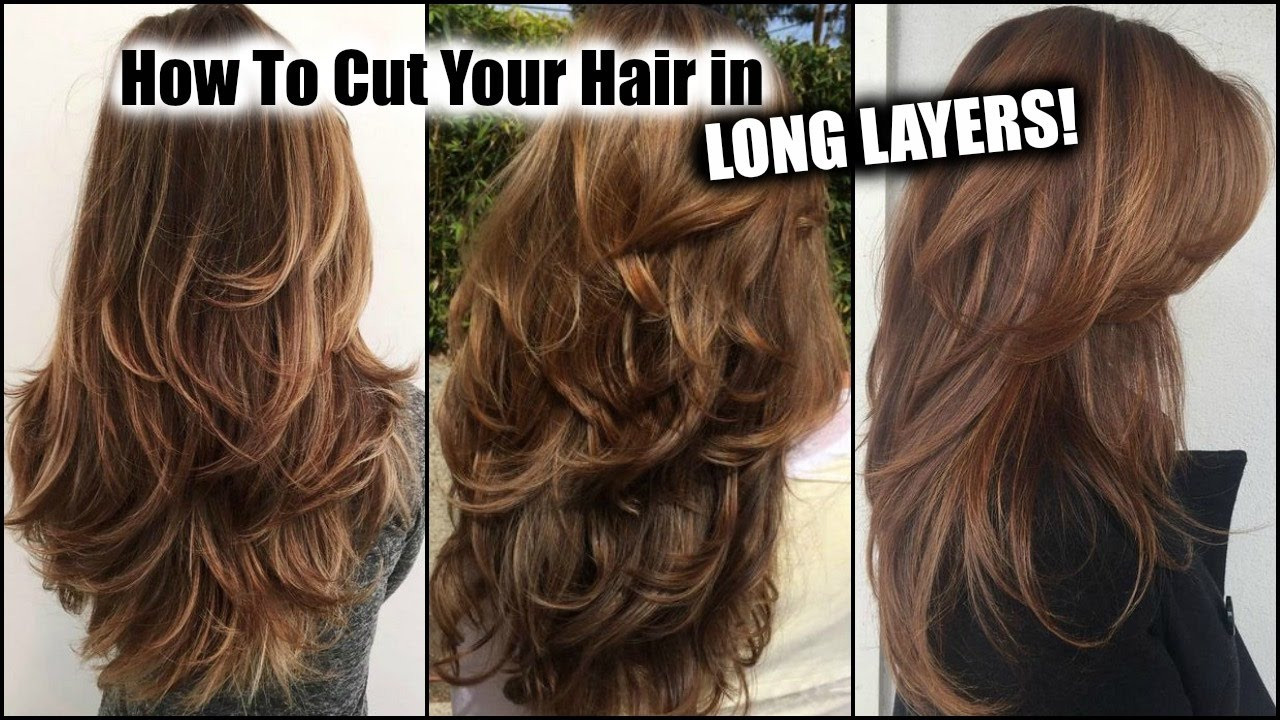 How To Cut Naturally Curly Hair Yourself
 HOW I CUT MY HAIR AT HOME IN LONG LAYERS │ Long Layered