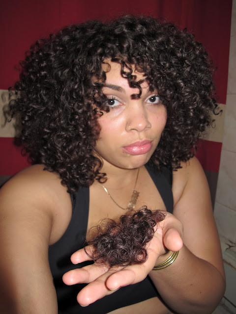How To Cut Naturally Curly Hair Yourself
 Antointette Gets Layered CurlyNikki