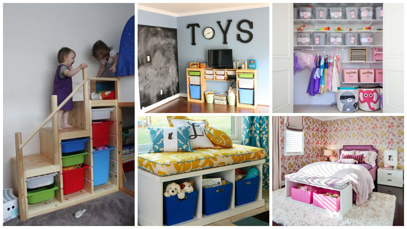 How To Declutter Kids Room
 19 Practical Solutions For Toys Storage That Will Help You